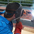 Yunsailing 2 Pcs Reversible Flame Resistant Welding Caps, Elastic Cotton Short Crown Hats for Men Women