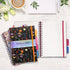 Pukka Pad 5 Subject Spiral Notebook 3-Pack | 200 Pages, 100 Sheets of 80GSM Paper with Repositionable Dividers