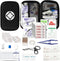 AMORNING 279PCS Small Travel First Aid Kit Supplies for Business, First Aid Emergency