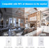 Mlambert 12 Pack Dimmable T6 LED Bulbs, 4W Equal 40W E12 Candelabra Bulb, 5000K Clear Edison Bulb for Chandelier