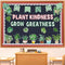 Qilery 50 Pcs Plant Bulletin Board Decoration Kindness Grow Greatness Cutouts for Elementary Classroom Decor
