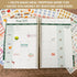 bloom daily planners Meal Planning Stickers - 8 Sheets / 592 Stickers for Menu Prepping and Grocery Shopping