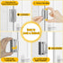 2 Pack, 3" 1000 lbs Home Security Door Locks Metal Door Reinforcement Lock, Withstands of Impact for Inward Swing