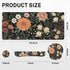 Arttown Set 4 1 Spring Flower Desk Mat Leaves Floral Colorful Mouse Pad in Ergonomic Design Large Mousepad + Keyboard