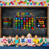 Calendar Bulletin Board Set - Seasons Weather Chart Display with Stickers for Classroom