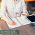 Undated Weekly Planner Notebook with Goal & Habit Tracker, A5 5.8" x 8.0" for Men or Women