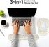 Set Set KM-39 Wrist Rest Support for Mouse Pad Keyboard Circle Coaster Gaming Mouse Pad Ergonomic Gel Memory Foam
