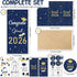 GOLDCROW 30 Pack Set 2026 Graduation Money Holders for Cash Gift - Class of Graduation Cards with Envelopes - Navy Blue