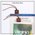 Genuine Leather Bookmarks with Tassel, Handmade Page Markers for Reading, Perfect Gift for Readers (5 Pack Umber)