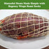 Regency Wraps Roast Sock - Elasticized Twine Tube for Forming Meat, Pack of 2, Perfect for Holidays
