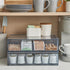 STORi STAX Plastic Stackable Organizer Drawers (Set of 2), Classic Grey, for Office Desk Accessories & Paper