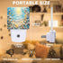 FOISIIAEA 0.5W Night Light Seashells and Seastars on Sand Night Lights Plug into Wall Smart Dusk to Dawn Sensor Energy