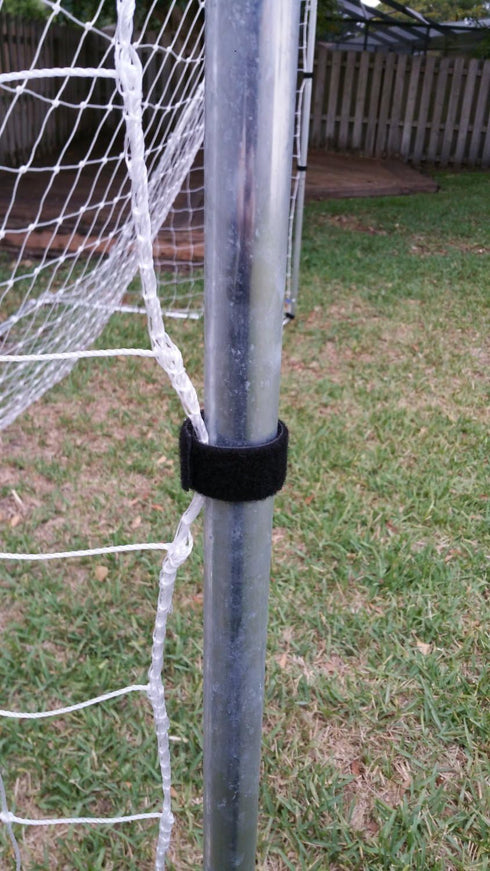 Reusable Hook & Loop Strong Grip Fastener Roll 1" x 16' - Black