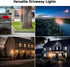 5 Joyibay PCS Solar Powered Driveway Markers, Solar Warming Landscape Lights, Solar Outdoor Driveway Lights, Landscape