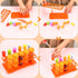 Weewooday 12 Pieces Jumbo Test Tubes with Stand Set, Multi-Color, Ages 3 and Above