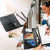 JANENFNA 7 Server Books for Waitress, with Large Pockets, Waiter Serving Book, Waitstaff Server Order Pads, Cute PU