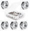 binifiMux 100pcs 4-40 Hex Nuts, Lock Nuts 304 Stainless Steel