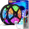 CHARKEE LED Strip Lights 130ft (2 Rolls of 65.6ft) Ultra Long RGB