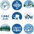Winter Teacher Reward Stickers for Kids, Grading Stickers for Student Incentives - 1,080 Count