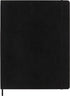 Moleskine Classic Notebook, Soft Cover, Black, XXL (8.5" x 11") Plain/Blank, 192 Pages