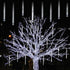 LJLNION Meteor Shower Lights, 12 Inch Outdoor Icicle Christmas Lights, 8 Tubes