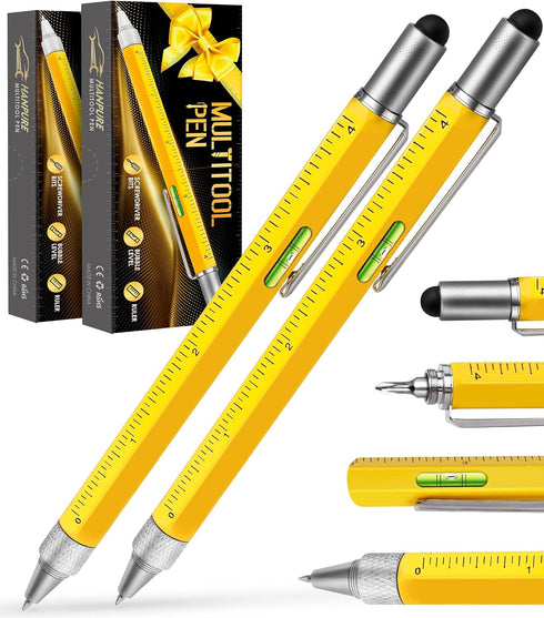 Gifts for Men Multitool Pen, Stocking Stuffers for Men Women, Unique Christmas