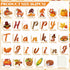 Happy Thanksgiving Classroom Bulletin Board Cutout Happy Fall Pumpkin Gnome Turkey Classroom Decorations Leaves Cutouts for Thanksgiving Autumn Harvest School Chalkboard Wall Decor Supplies by Dianelhall