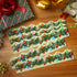 Christmas Magnetic Bulletin Board Border 24 Pcs 23.6 Ft Xmas Lights Magnet Decoration Strips for Classroom Office