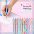 Glenmal 12 Pieces Glitter Swear Word Ballpoint Pens, Funny Negative Pens for Adults, Office Supplies