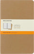 Moleskine Cahier Journal, Soft Cover, Large (5" x 8.25") Ruled/Lined, Kraft Brown, 80 Pages