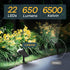 IP65, 3 2 Pack) Linkind Solar Lights Outdoor Waterproof StarRay Dusk-to-Dawn Outdoor Solar Lights, Lighting Modes Solar