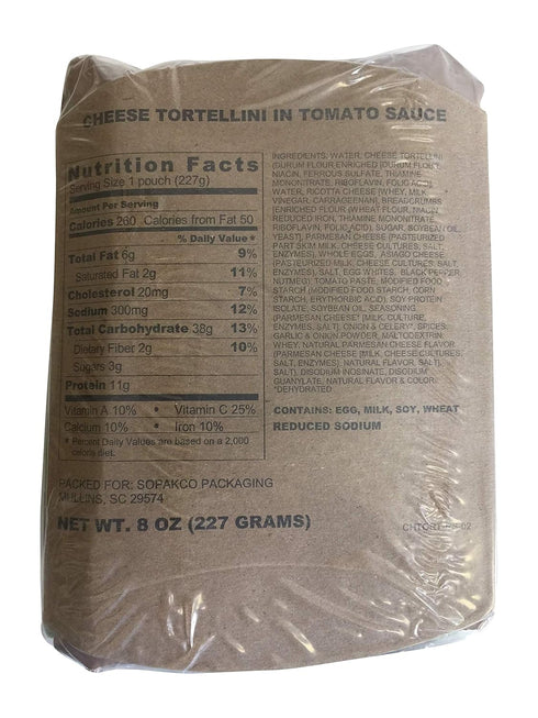 Ozark Outdoorz, LLC 6/2021 Pack 6/2026 16 Eat-2021 Date - expiration MREs with MREs-Reduced Sodium Food Rations-Meals