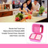 khanka Hard Travel Case for Phomemo M04S Portable Thermal Printer, Bluetooth Label Printer (Pink)