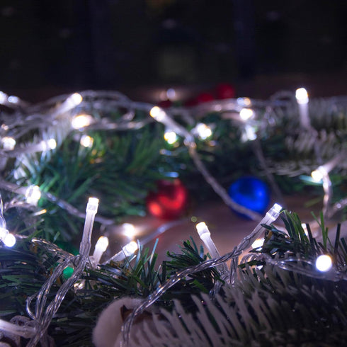 GHJ 100LEDs) Battery Operated Remote Control Rainproof LED String Lights, Color Changing Fairy Lights for Christmas