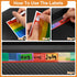 Patelai 6 Pack File Folder Organizer - 13 Pocket Expanding File Folder A4 Letter Size Paper Document Receipt Organizer