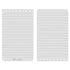 Rite in the Rain Black Cover Weatherproof Top Spiral Notebook, 3" x 5", Universal Pattern (No. 735)