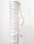 Bold Bedding Cord & Chain Cover, 6.5 feet, Dupioni Faux Silk Fabric, Hook-and-Loop Strip