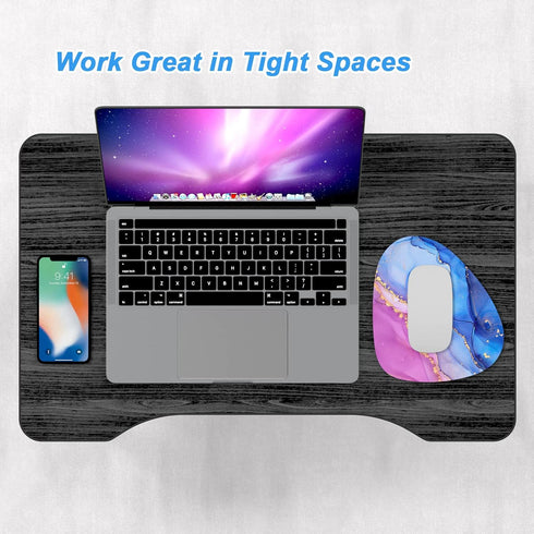 Rimilak Small Mouse Pad, 6 x 7 Inch Irregular Mini Mouse Pad with Non-Slip Rubber Base, Purple Marble