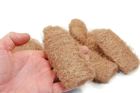 Rogue River Tools Bronze Wool Pads, 8pc Medium