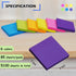 Sticky Notes Bulk, Woswel Sticky Notes, 3 x 3 in, 60 Pads, 85 Sheets/Pad, 6 Bright Colors, Self-Stick Notes for Home