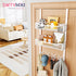 16 2 SWTYMIKI Over The Door Hook with Hooks & Mesh Baskets - Heavy Duty Over The Door Organizer Hanger for Towels