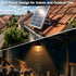 IP65 Sumaote Solar Shed Light Indoor Outdoor, Warm White & Cool White Pendant Light with Pull String, Waterproof Solar