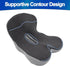 5 STAR SUPER DEALS Tailbone Ergonomic Memory Foam Seat Cushion with Lumbar and Back Support Coccyx and Pain Relief
