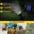 Solar Spot Lights Outdoor, LED Waterproof Pond Light, Adjustable Angle, Auto On/Off, 1 Pack