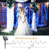 2 Pack 80FT 240 8 Solar String Lights Outdoor Waterproof, LED String Lights for Outside, Modes Green Wire Twinkle Fairy
