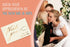 50 Pack 4 6 Inch, 50 Count Set Better Office Products Wedding Thank You Cards in Metallic Gold with Envelopes, Thank