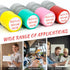 Philbinden 4 Pack Pleasure Serving You Stamp-Self-Inking Stamps for for Checks, Server Stamps, and Stationery Stamps
