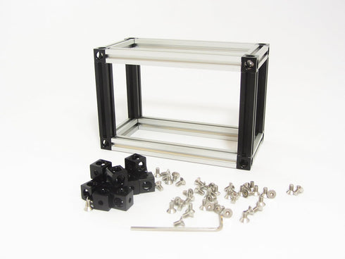 Corner Cube Black, 10x10x10mm, 12 pcs