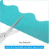 PATIKIL 60 Pack Scalloped Trim Strips, 3" x 1.08ft Bulletin Board Border for Locker Classroom Cork Poster Black Board