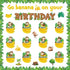 Jungle Theme Monkey Birthday Bulletin Board Set Happy Birthday Chart Cutouts Safari Decorations for Preschool Classroom